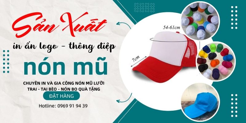 Nón Lưỡi Trai Du Lịch - Sự Kiện - Quà Tặng - Quảng Cáo