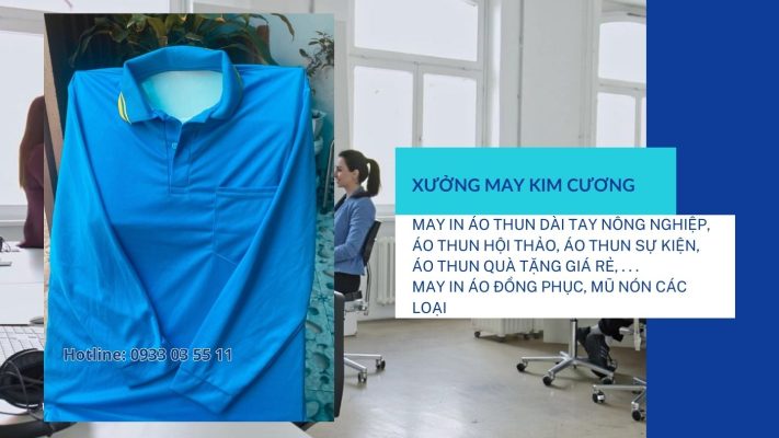 Công ty may in và sản xuất nón mũ sự kiện, áo thun dài tay quảng cáo, áo thun quà tặng chất lượng