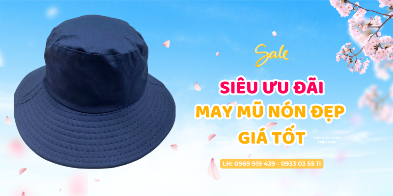 May Nón Tai Bèo Giá Rẻ Tại Xưởng May Kim Cương